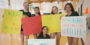 Volleyball video image